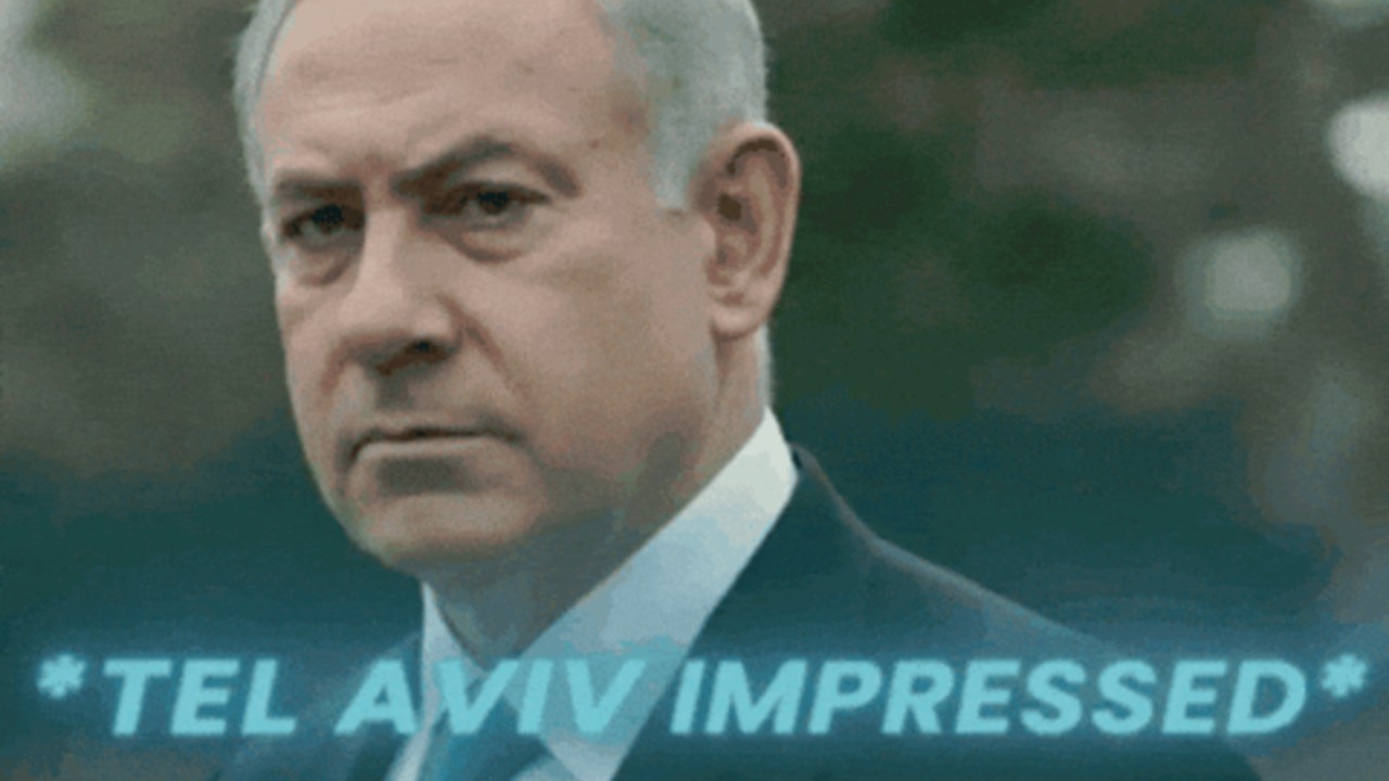 Tel Aviv Impressed meme.
