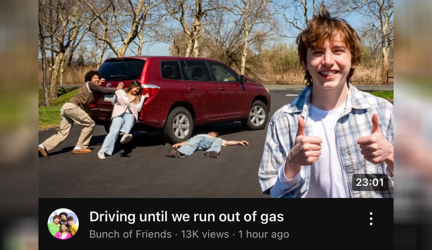 Driving Until We Run Out of Gas