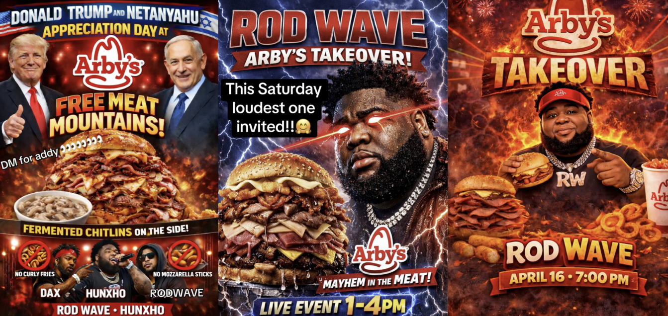 What Is The Rod Wave Arby's Takeover? Viral TikTok Trend Explained