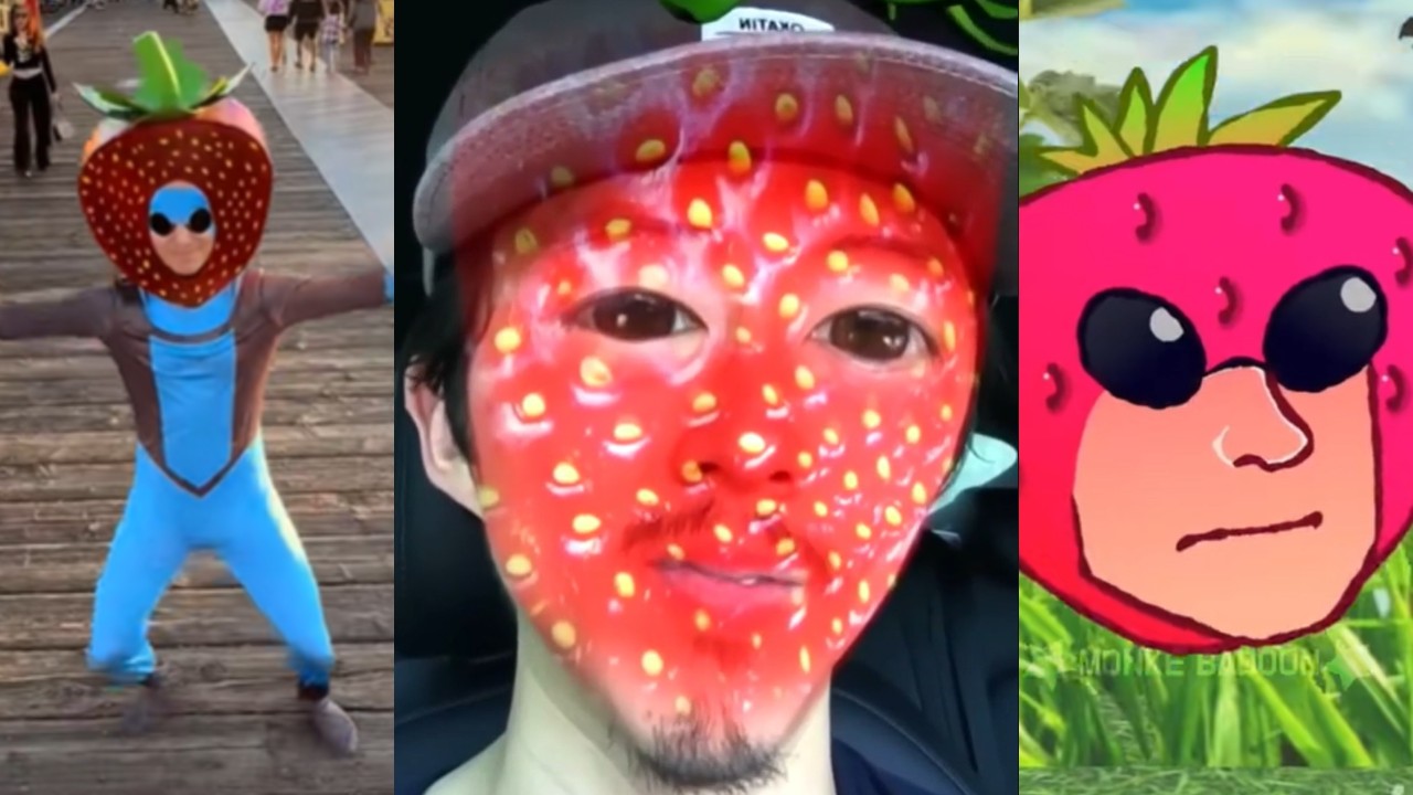 A Remix Of An Old 'Steven Yeun' Video Inspires 'Invincible Strawberry Brainrot' Trend
