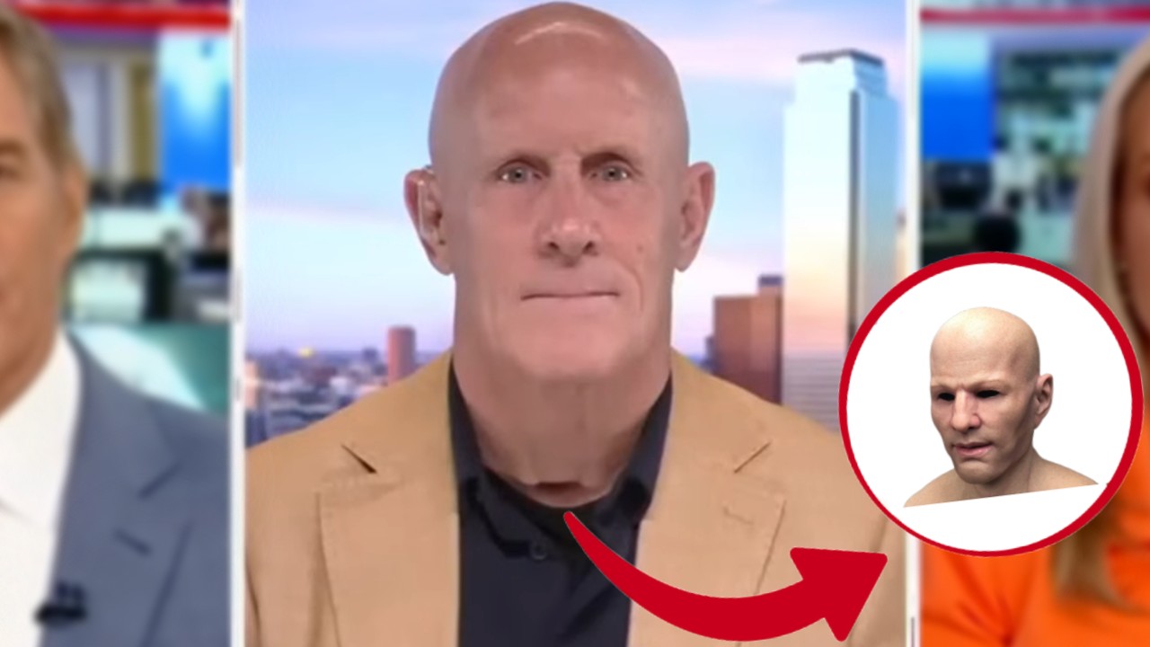 Robert Harward Mask On Fox News Conspiracy Theory image examples.