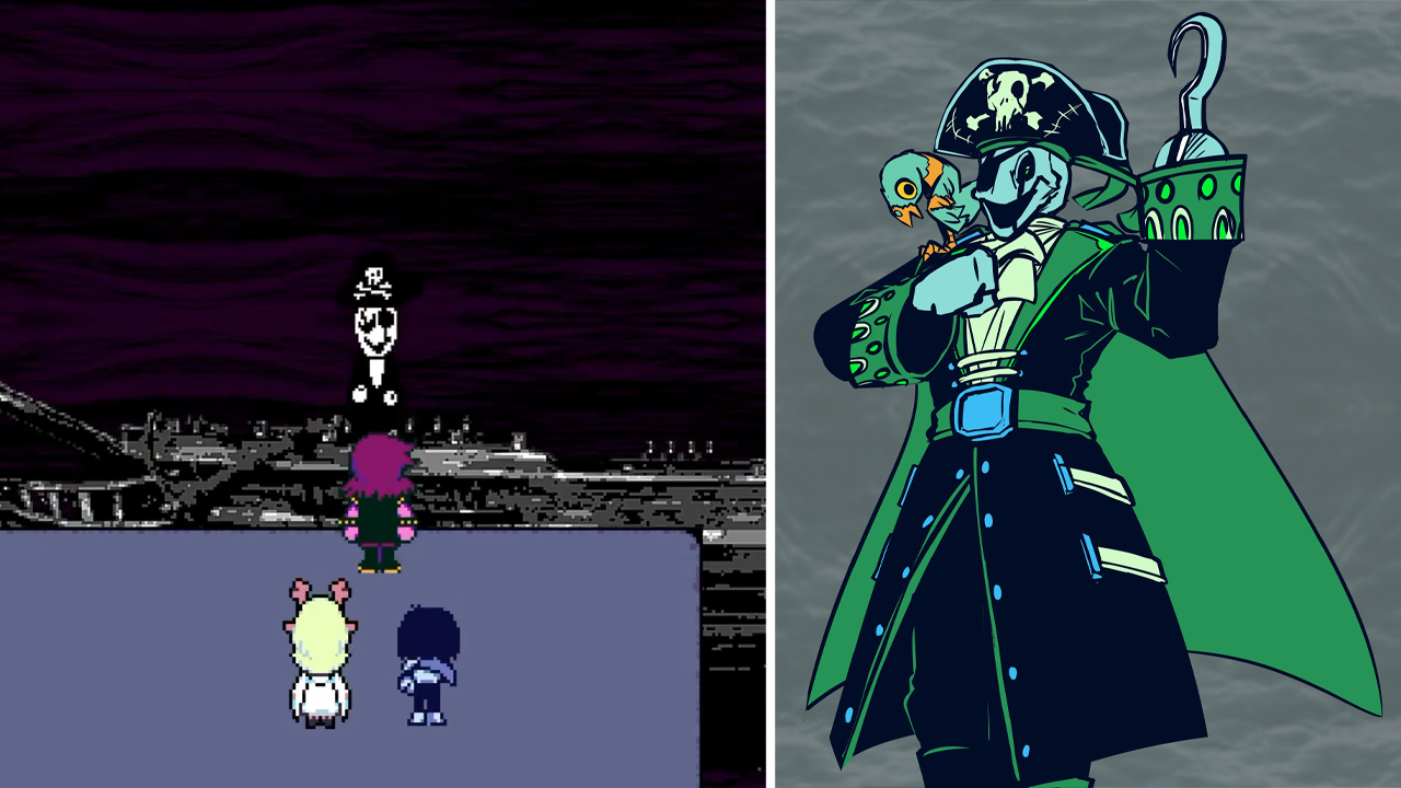 Pirate Gaster image examples.