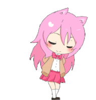 plsrainbow / nyanners / catgirl dance gif origin
