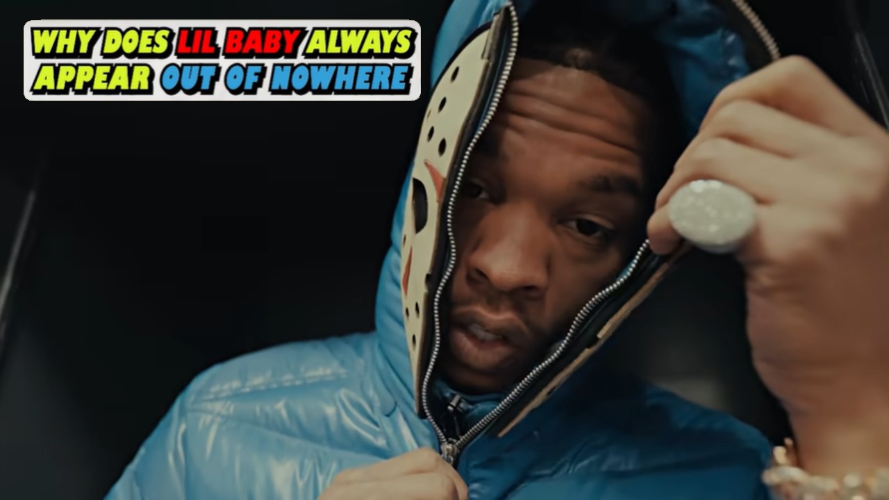 Lil Baby Coming Out Of Nowhere meme example image.