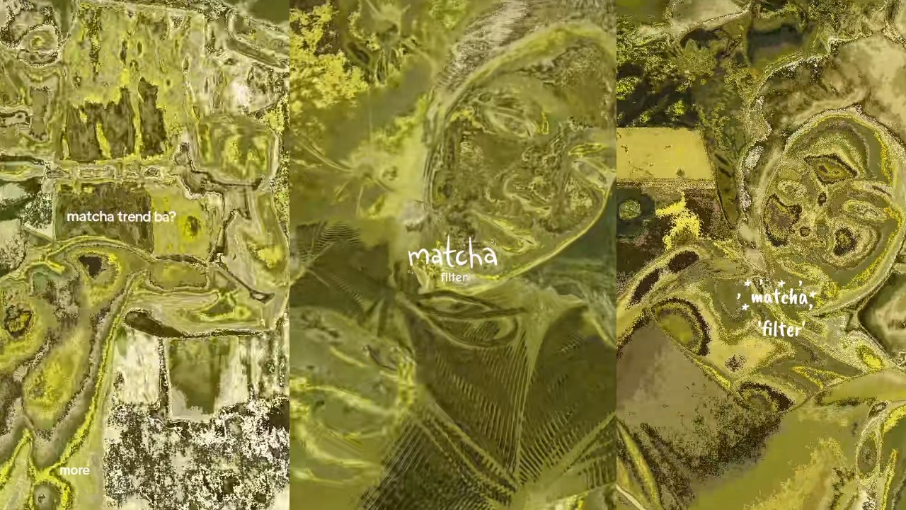 Matcha Filter example images.