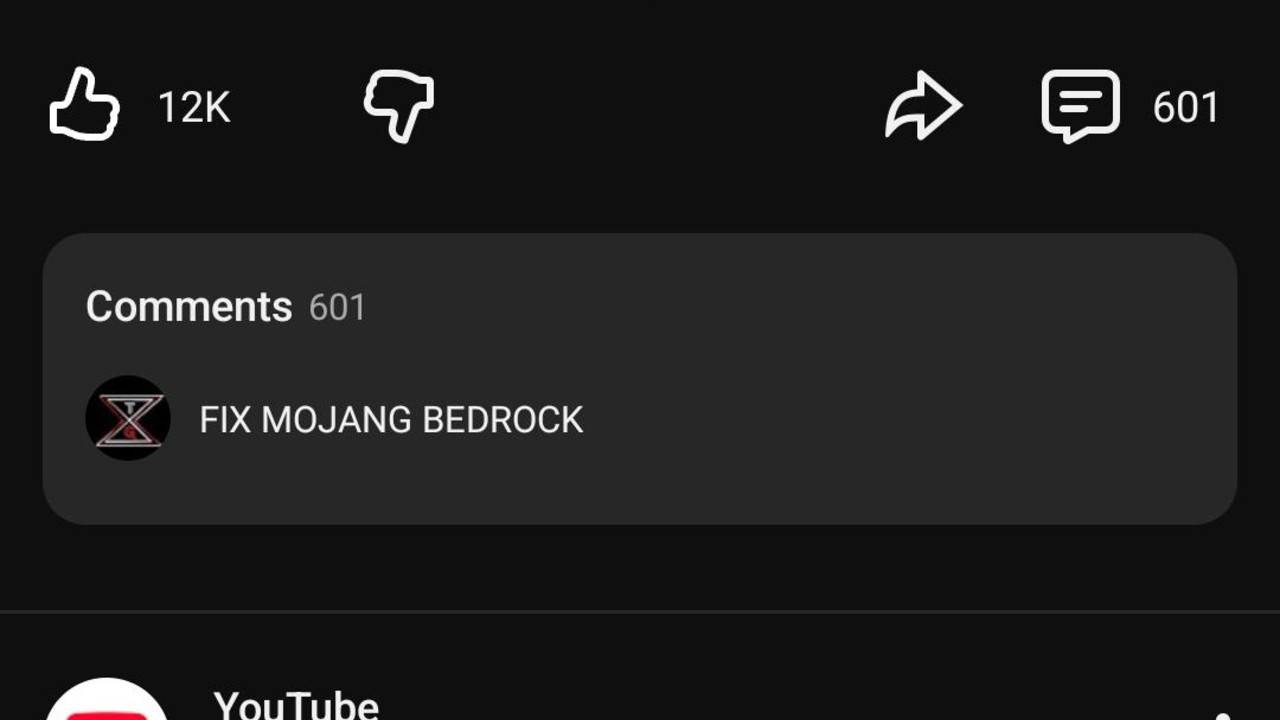 Fix Mojang Bedrock