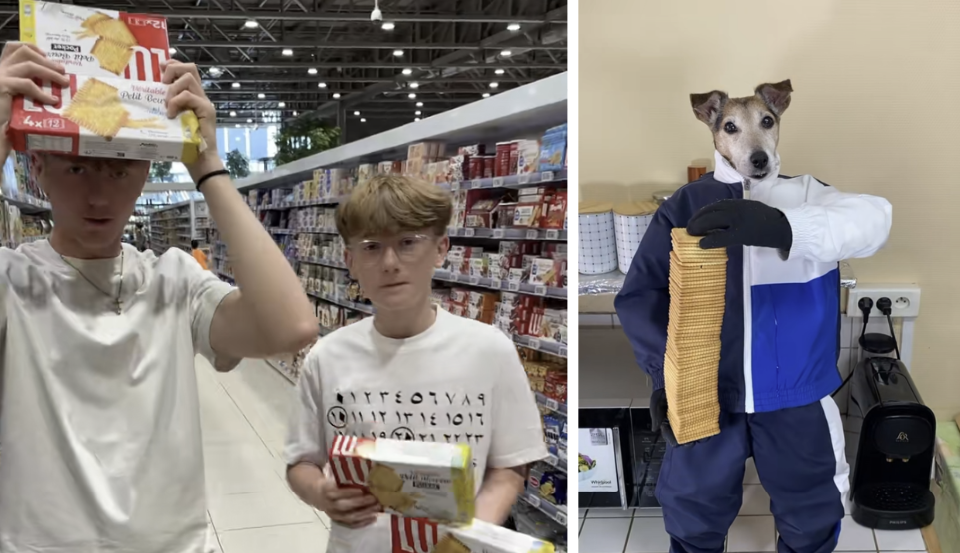 Petit Beurre L’UNIVEUW meme examples.