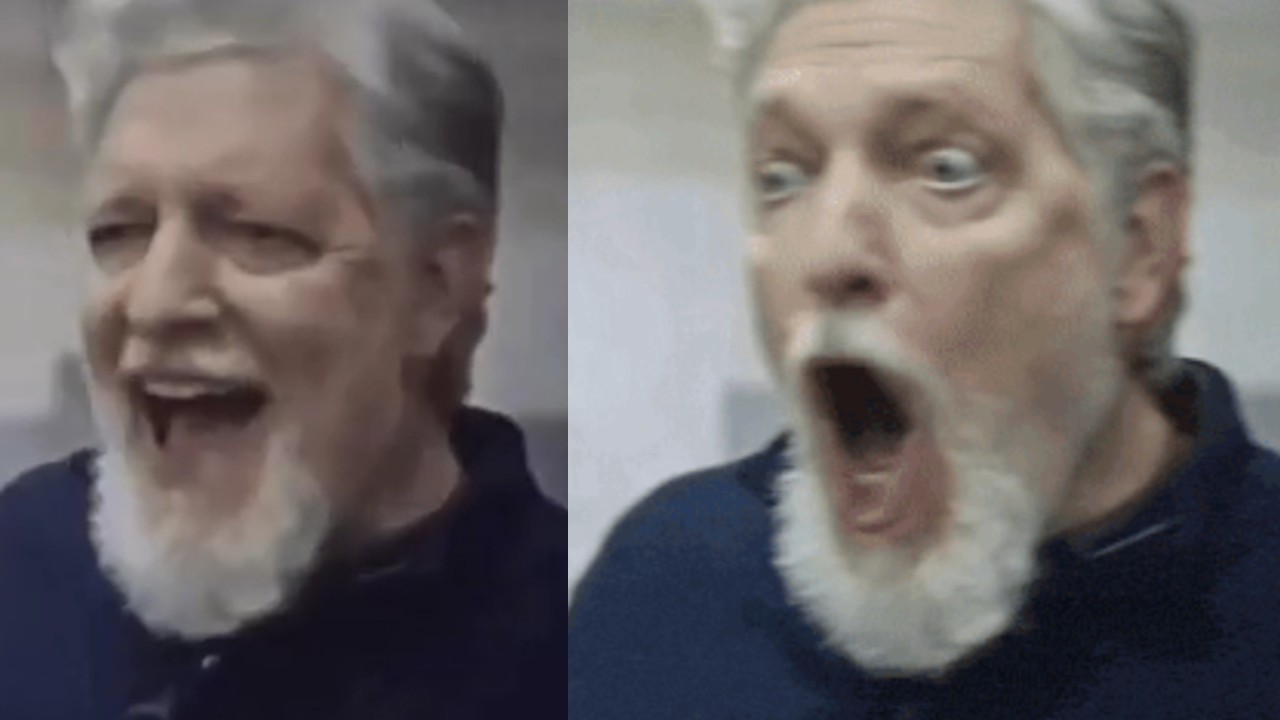 Kurt Caldwell / Clancy Brown Laughing Then Shocked