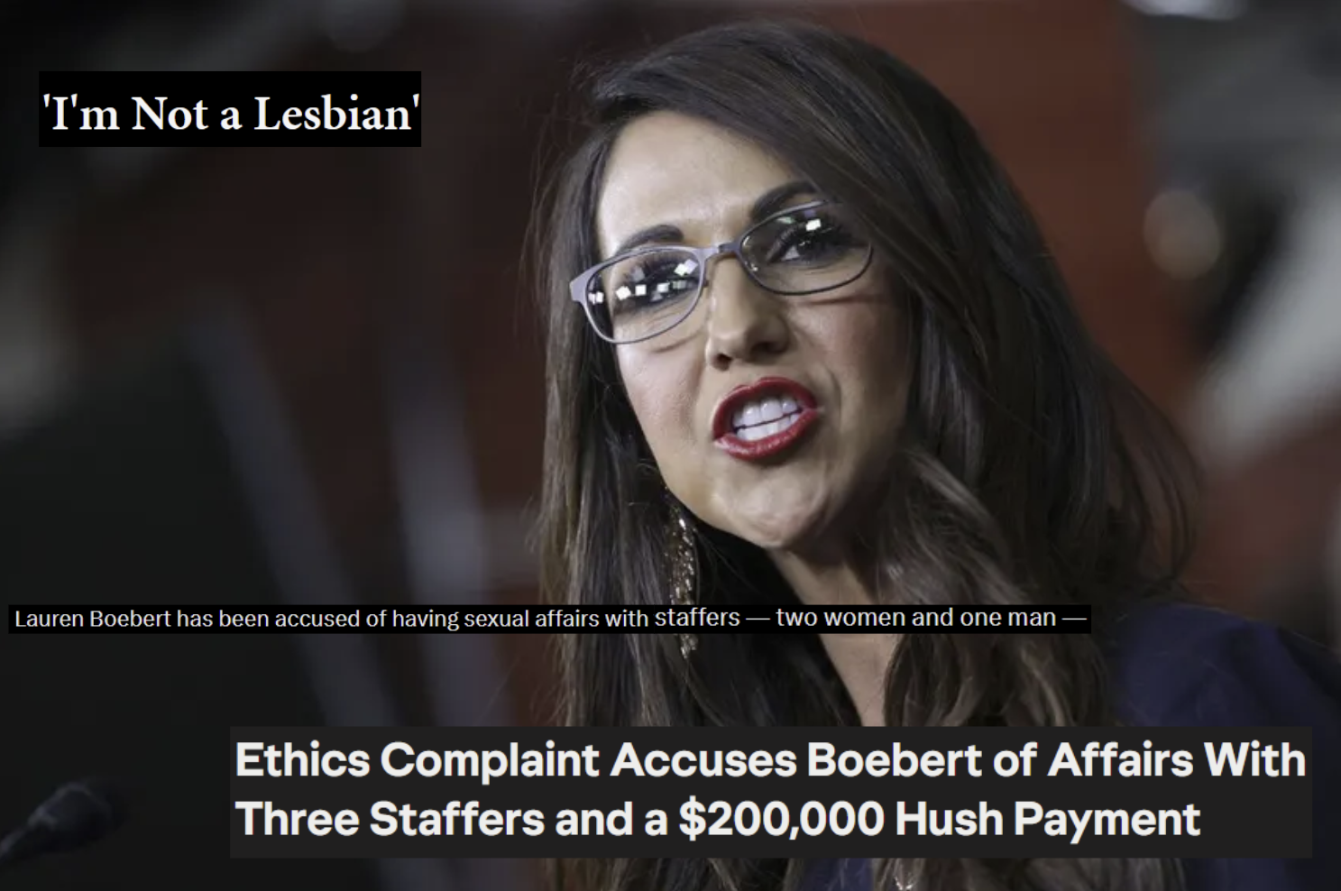 Lauren Boebert Staffer Affair Scandal
