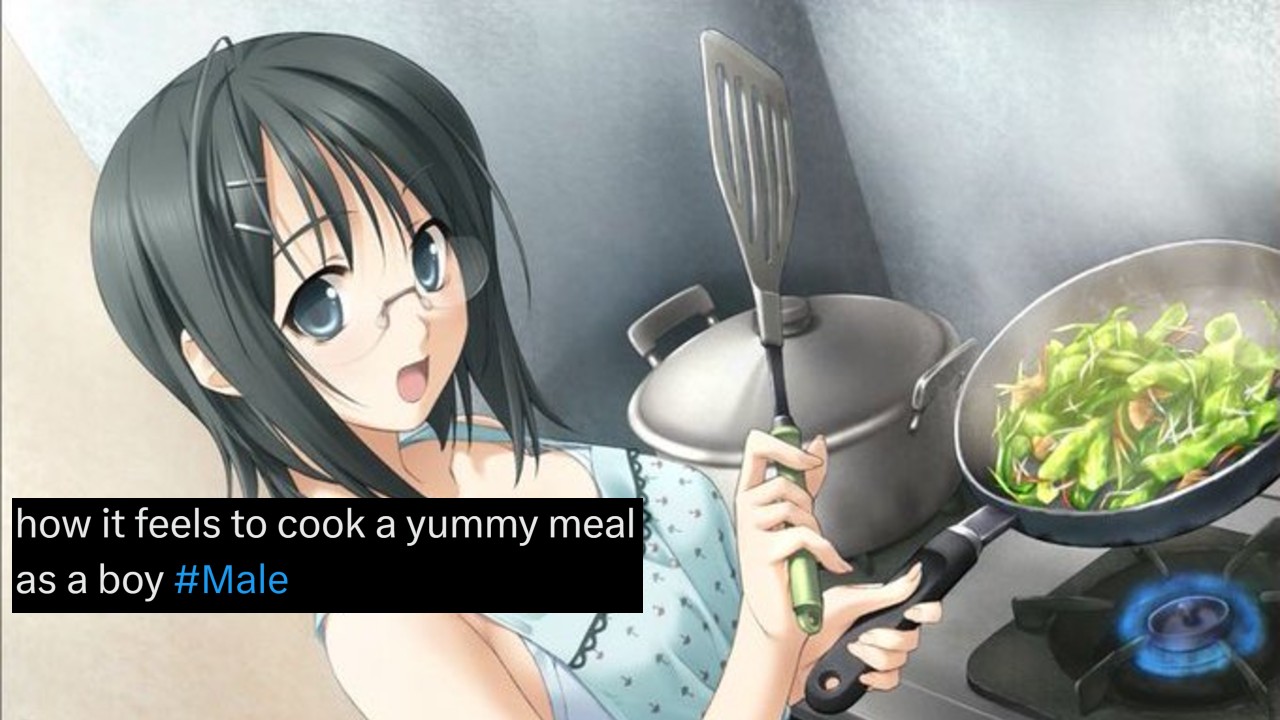 How It Feels to Cook a Yummy Meal As a Boy meme example image.