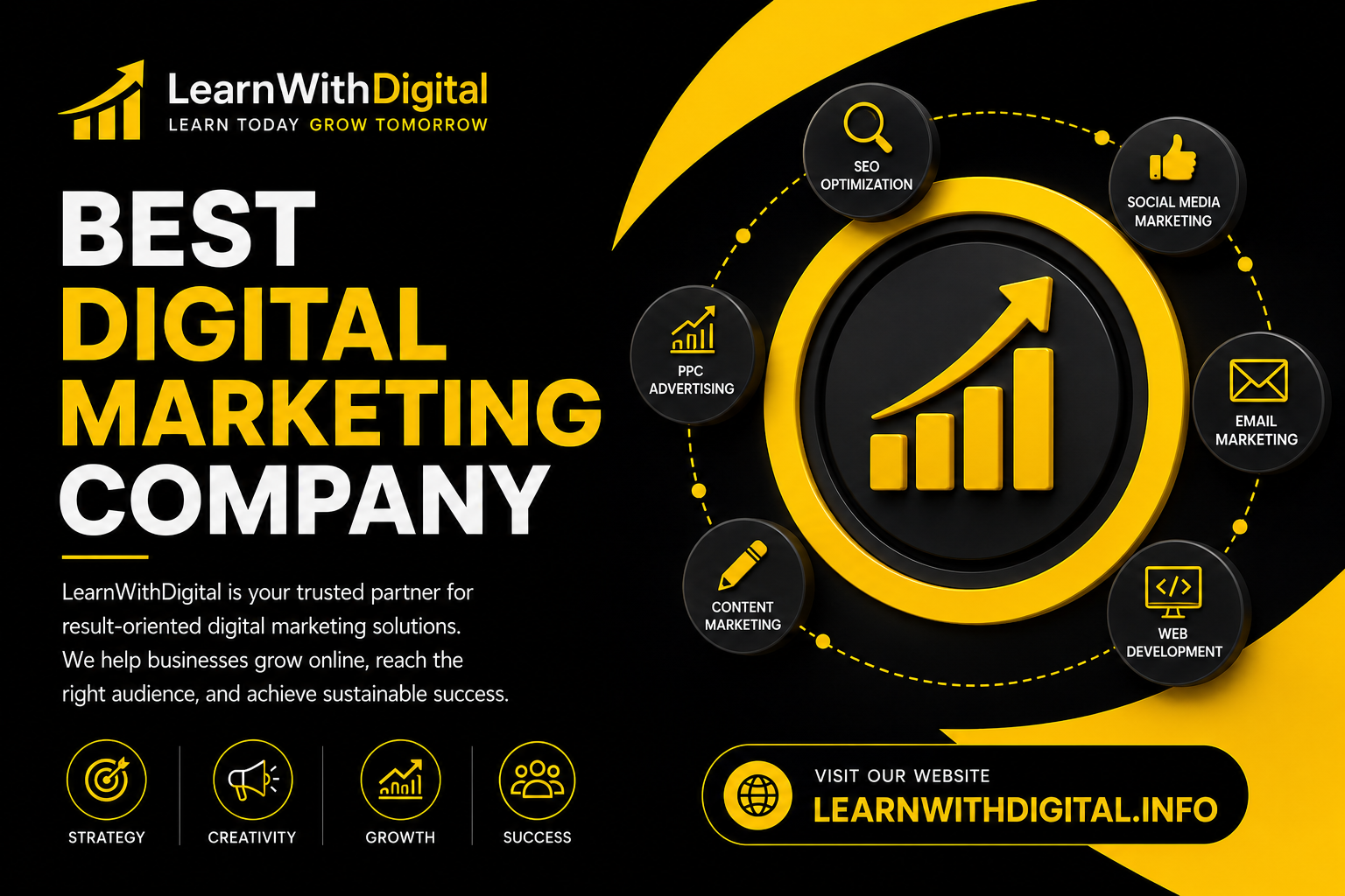 BEST DIGITAL MARKETING COMPANY / learnwithdigital-learn today grow tomorrow