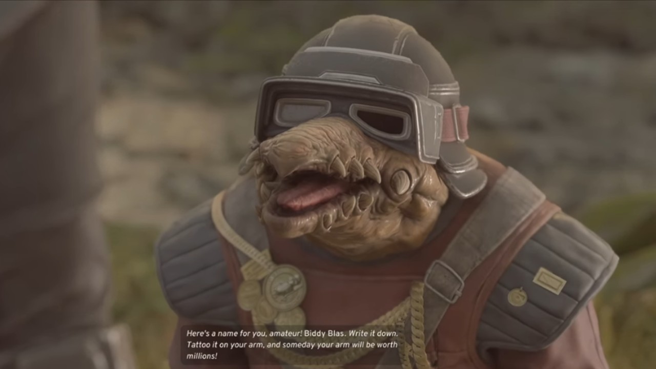Biddy Blas’s “Scrib doon” line sparks viral meme wave after Star Wars: Galactic Racer launch