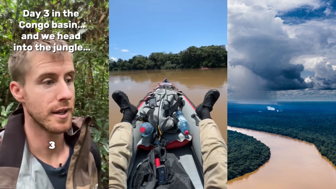 Ash Dykes Congo Basin Raft Adventure example images.
