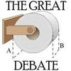 The Great Toilet Paper Debate