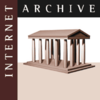 Internet Archive | Logo with old style building with tall column supporting a wide roof