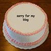 Apology Cakes