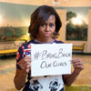 Michelle Obama's #BringBackOurGirls Sign