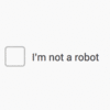 loading symbol that changes into a green check mark next to the phrase I'm not a robot