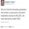 Donald Trump's "Sad" Tweets