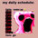 Mydailyschedule