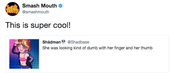Smash Mouth Retweets Shadman Loli Comic Know Your Meme