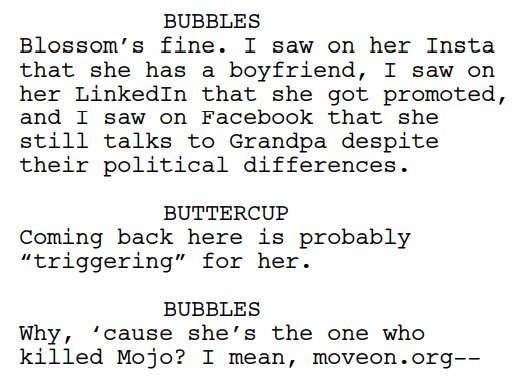 leaked powerpuff girls script leaked powerpuff girls script moveon.org
