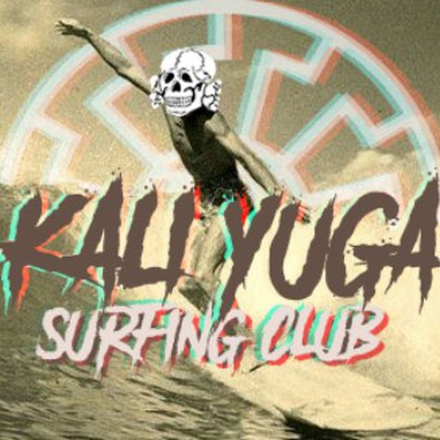 Kali Yuga Surfing Club logo.