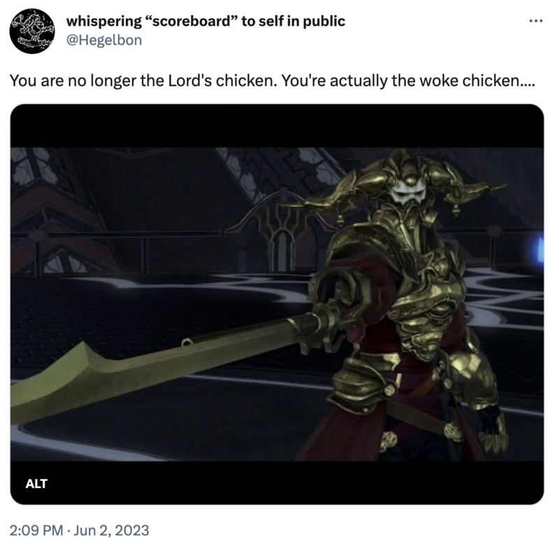 final fantasy xiv woke chicken final fantasy xiv woke chicken