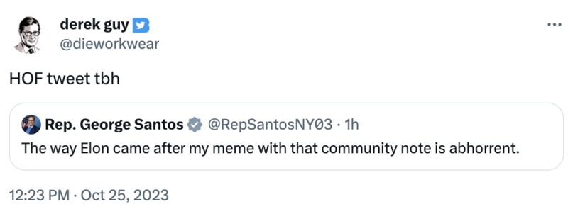 Hall of fame tweet, tbh. Hall of fame tweet, tbh.