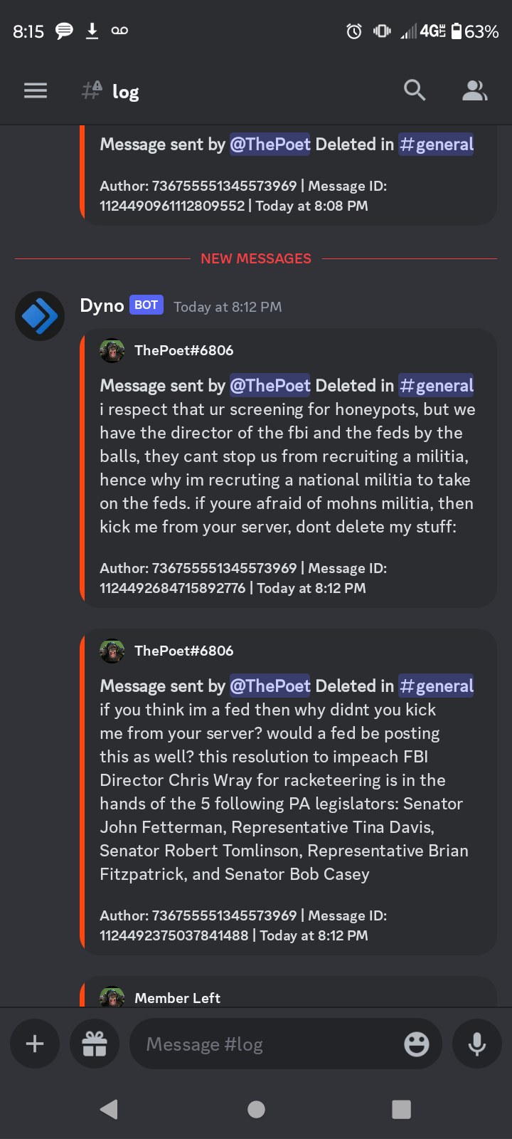 Mohn's Discord Screenshots