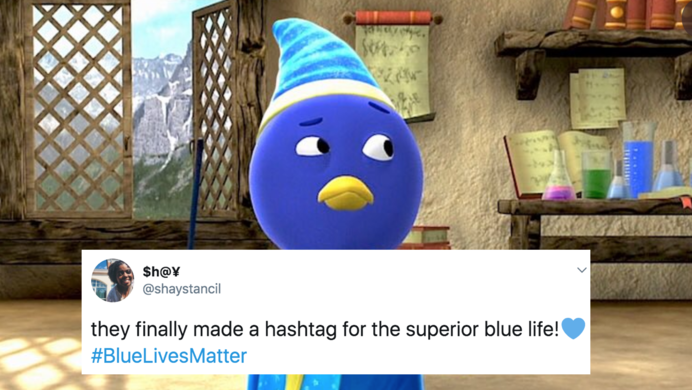 blue lives matter pop culture overrun