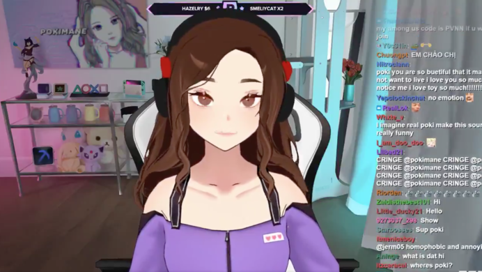 Pokimane Debuts A Vtuber Persona Which Is Making People Very Angry For Some Reason Know Your Meme Her makeup is super clean and natural looking, streamer and cosplayer tiger. pokimane debuts a vtuber persona which