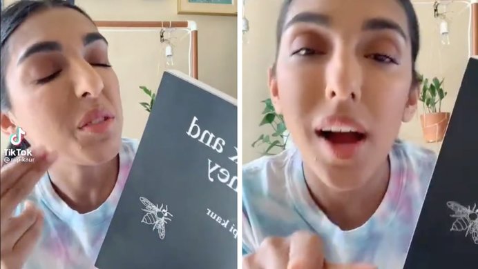 rupi kaur tiktok
