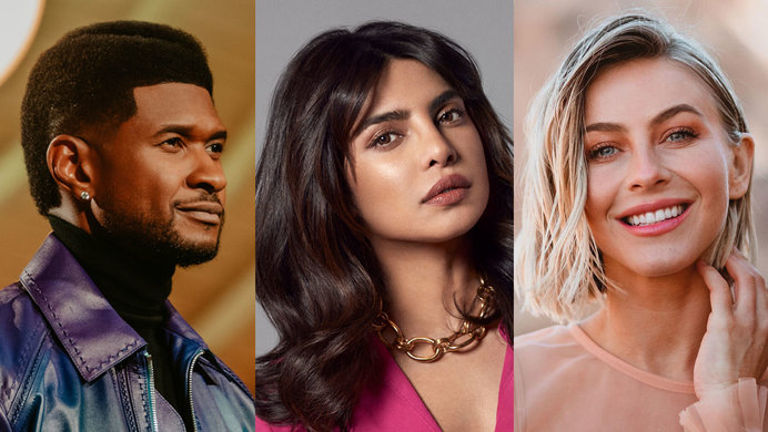 usher, priyanka chopra, julianne hough