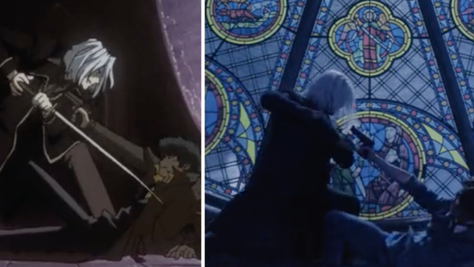 A netflix live action cowboy bebop comparison to original anime.