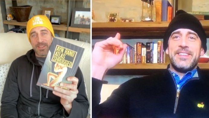 Aaron Rodgers and atlas shrugged.