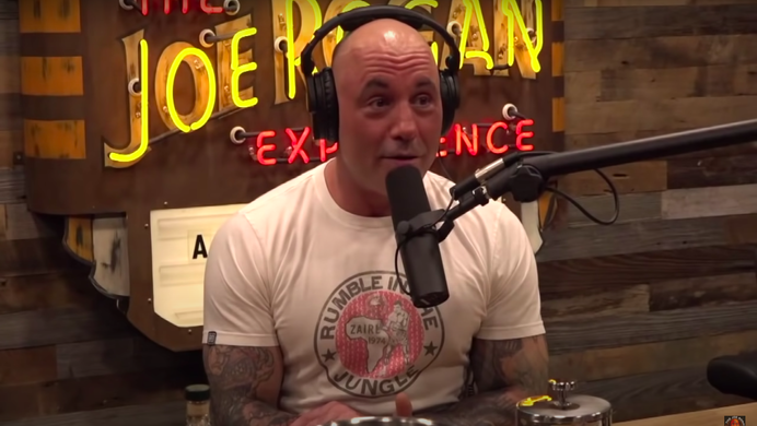 An image taken from the joe rogan experience podcast.