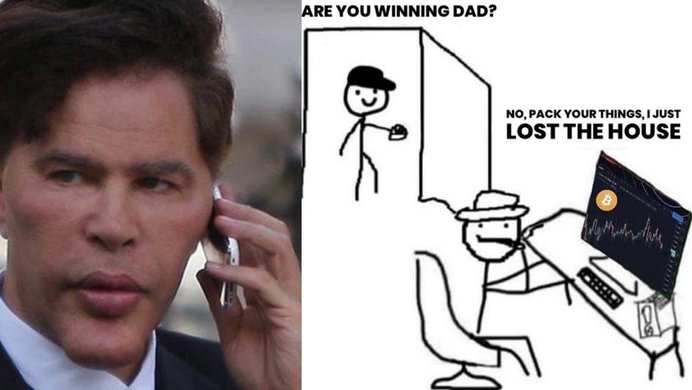 Bogdanoff's Revenge and a #CryptoCrash meme.