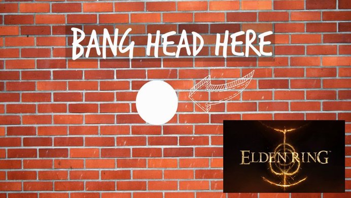 Bang head here elden ring illusory wall meme.