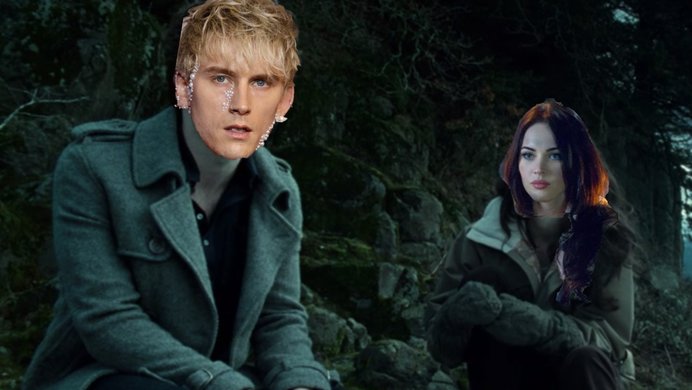 Machine Gun Edward and Bella Fox twilight meme.