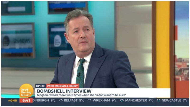 Piers Morgan Quits 'Good Morning Britain' After Co-hosts Push Back On His View Of Meghan Markle Piers Morgan Quits 'Good Morning Britain' After Co-hosts Push Back On His View Of Meghan Markle