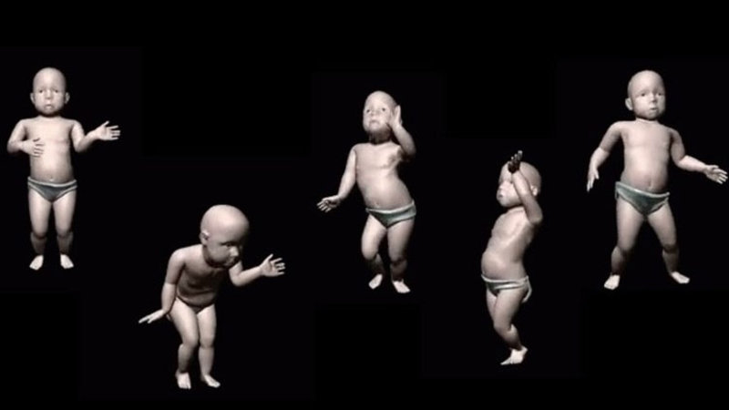 Dancing baby meme original.