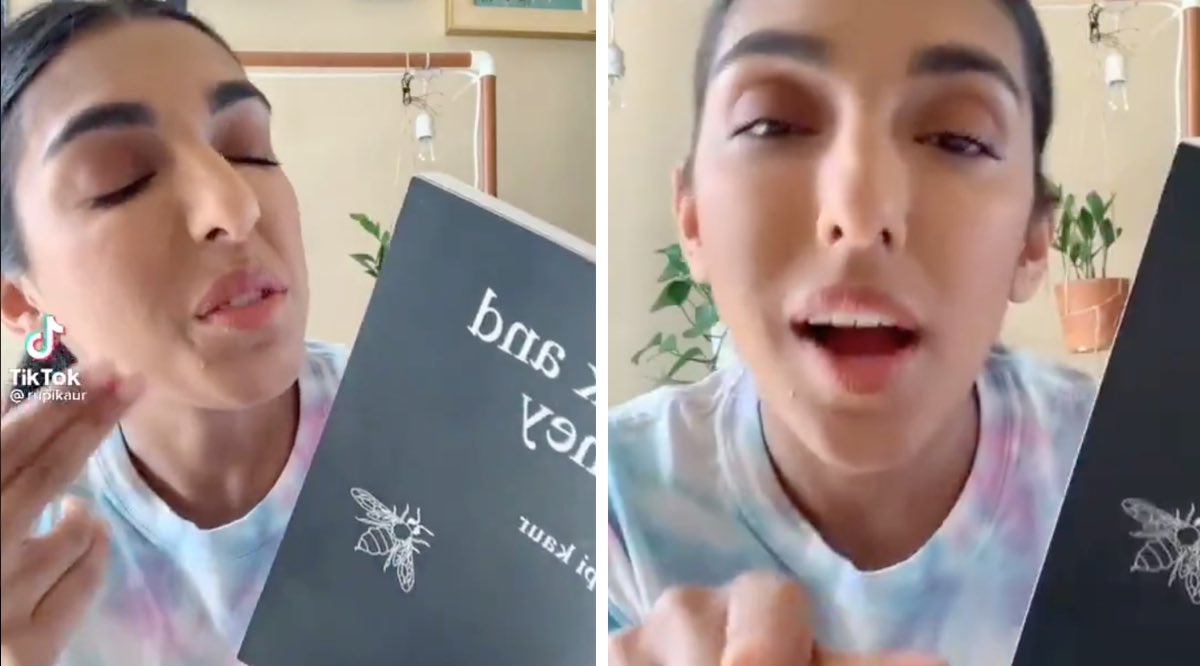 Twitter Aghast At Video Of Rupi Kaur Reading Her Own Poem