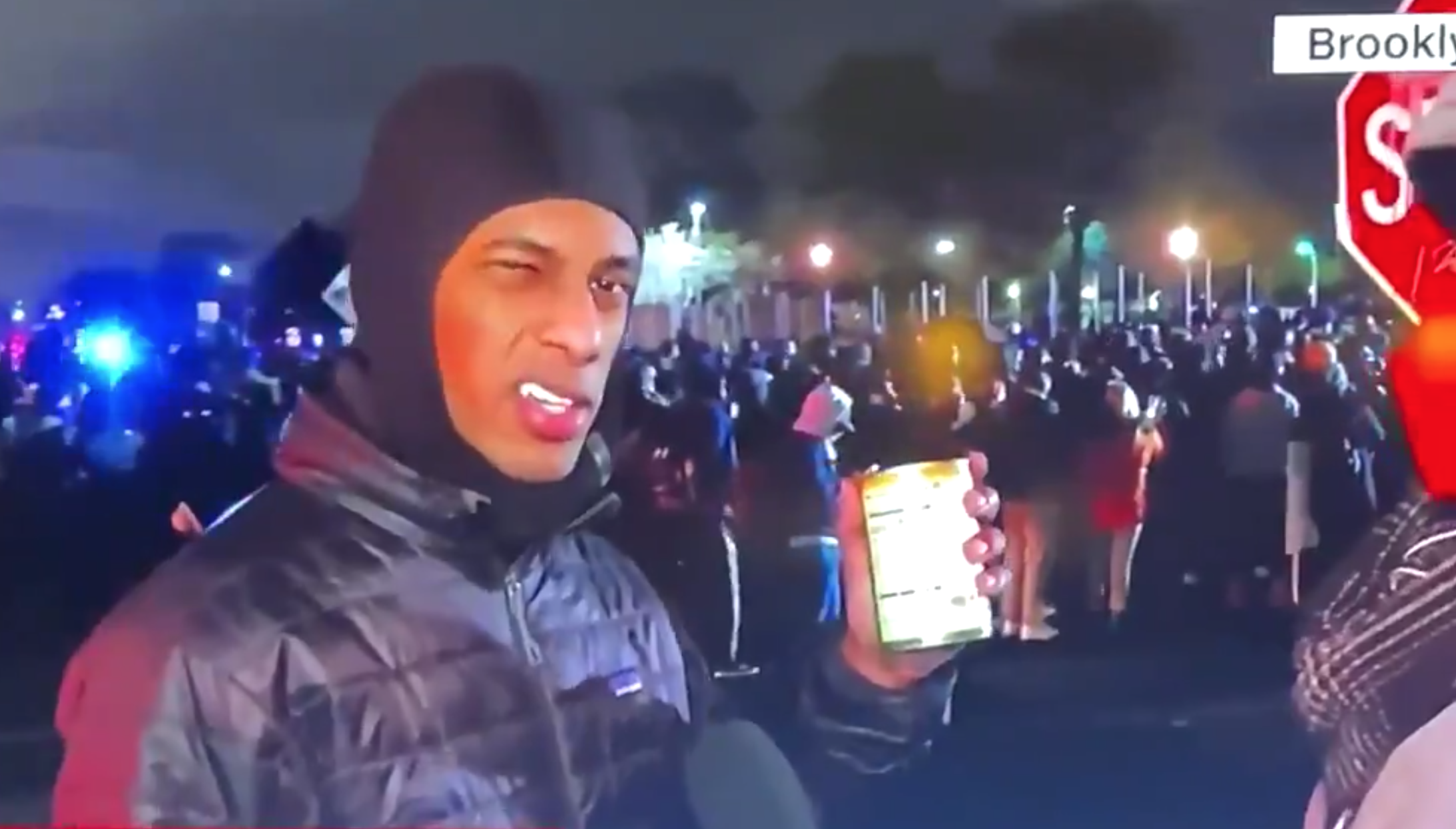 Twitter Users Gaga Over Protestor Who References 'Soup For My Family' Meme On CNN