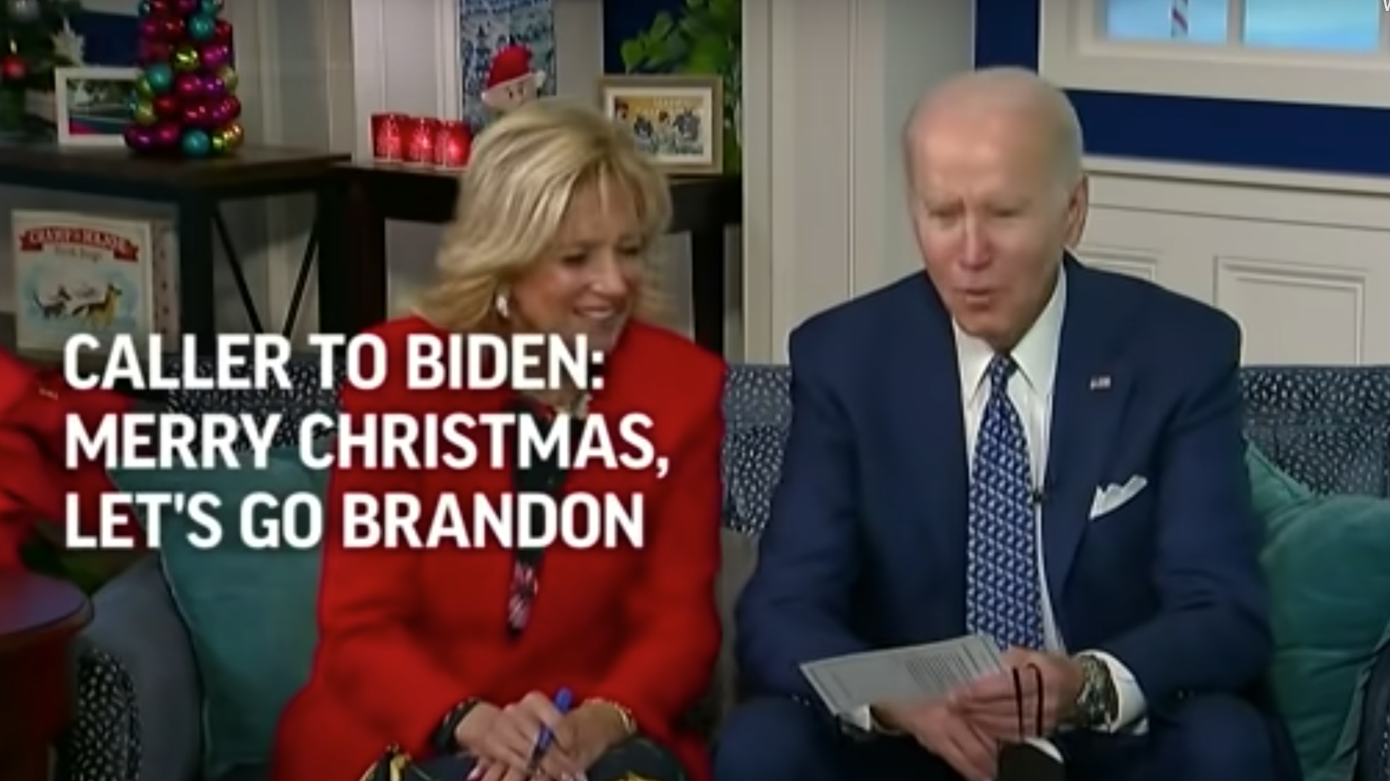 Prankster Says 'Let's Go Brandon' To Joe Biden, Later Claims He's Being Harassed