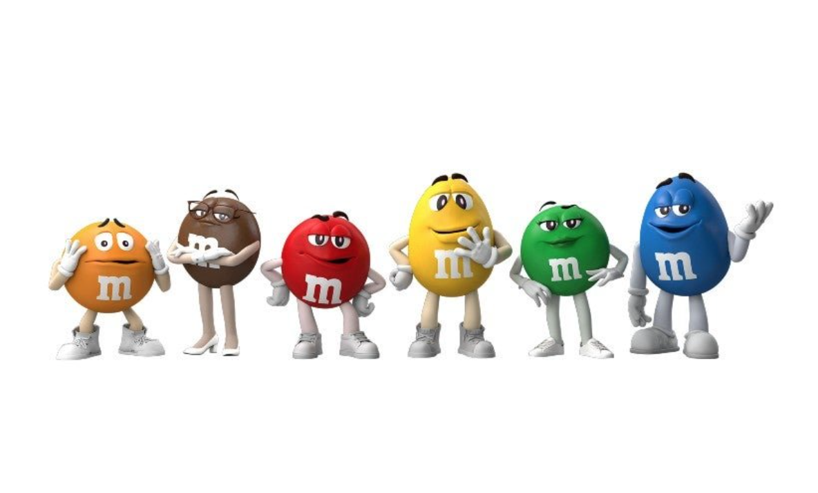 M&Ms Characters Are Getting A 'Modern Makeover' To 'Increase Global Sense Of Belonging'