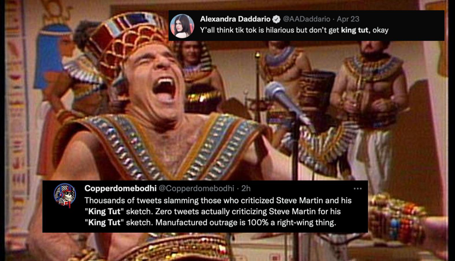 Gen Z Accused Of 'Canceling' Steve Martin's 'King Tut' Skit Amid Escalating Generational Meme War