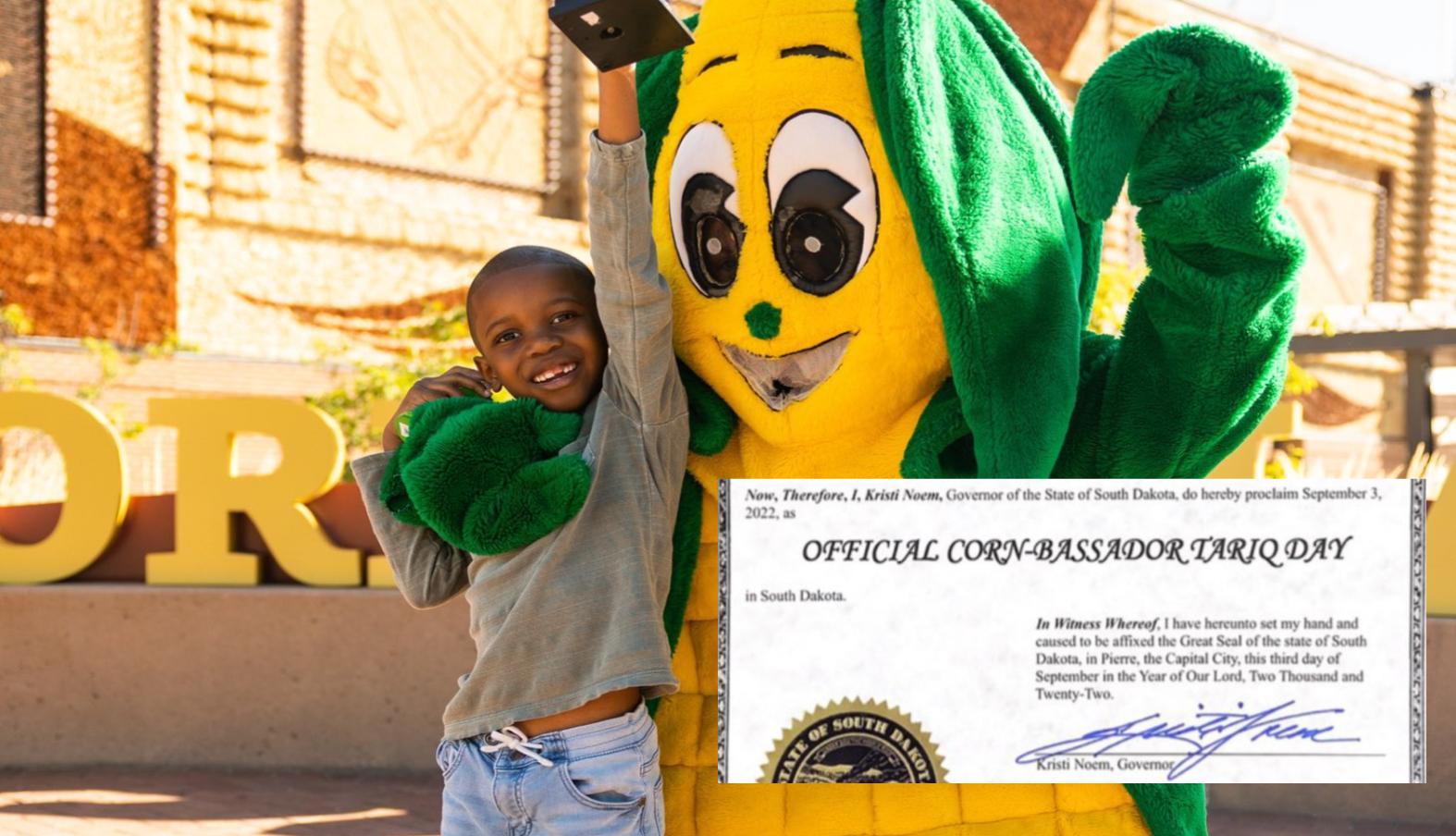 Corn Kid Appointed South Dakota's Official Cornbassador By Governor
