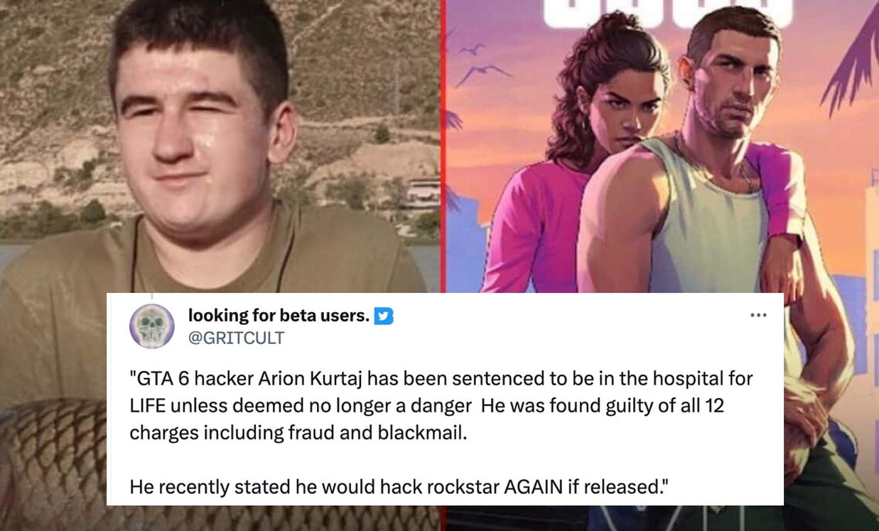 Grand Theft Auto 6 Hacker Sentenced To Indefinite Hospital Stay 