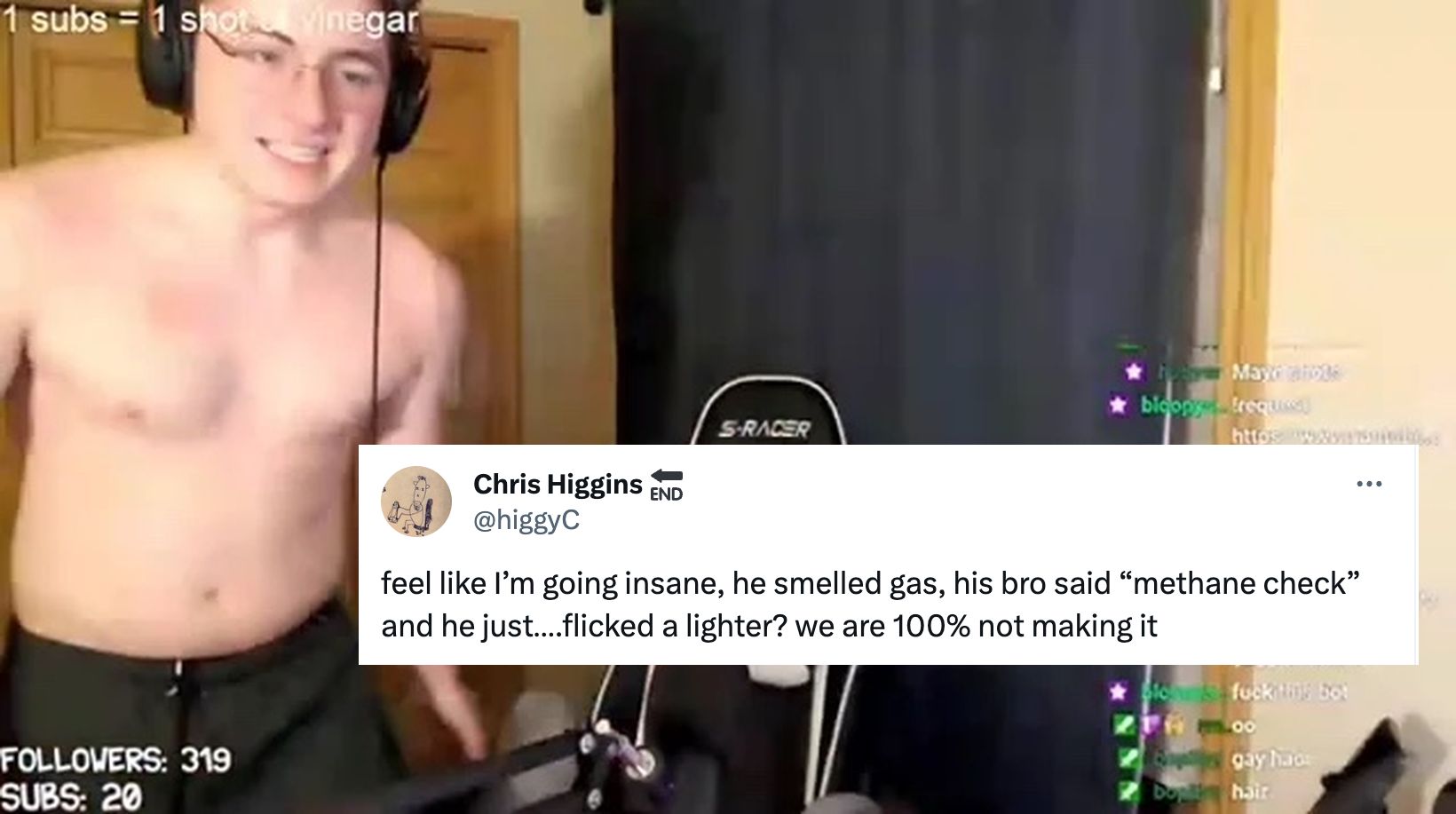 Twitch Streamer Appears To Blow Up His Room, Though Some Suspect The 'Gas Leak' Was Faked As Part Of Developing 'Explosion' Meta
